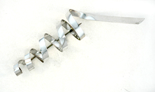 Coil Sterling Silver Pin