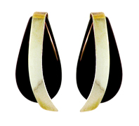 Almond Wrap Earring