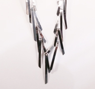 Streamer Sterling Silver Necklace