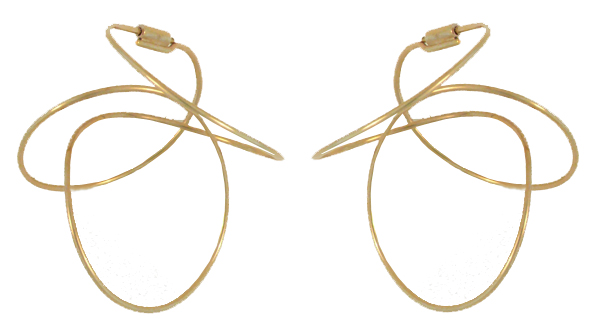 Mobile Earrings in 14 Kt. Gold